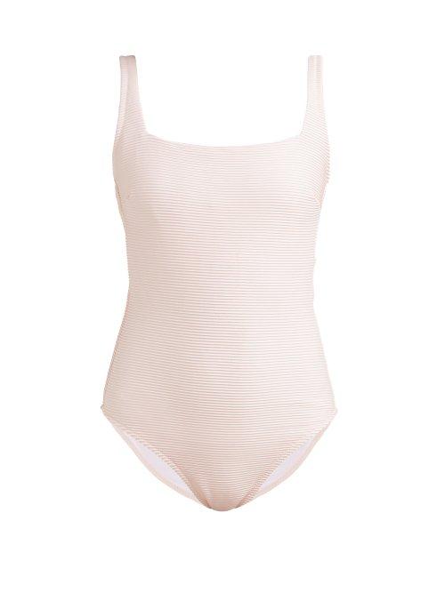 Matchesfashion.com Heidi Klein - San Marino Rope Lace Up Swimsuit - Womens - Pink
