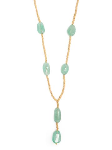 Maurizio Pintaldi Emerald & Yellow-gold Necklace
