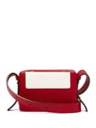 Matchesfashion.com Lutz Morris - Maya Intarsia Leather Cross Body Bag - Womens - Red White
