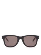 Matchesfashion.com Saint Laurent - D-frame Acetate Sunglasses - Mens - Black