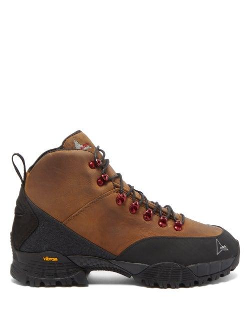 Matchesfashion.com Roa - Andreas Kudu-leather Hiking Boots - Mens - Brown