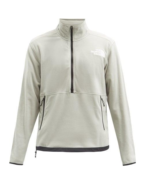 Matchesfashion.com The North Face - Ice Floe Quarter-zip Fleece Sweater - Mens - Grey