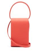 Matchesfashion.com Tsatsas - Malva 3 Grained-leather Bag - Womens - Red