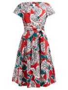 Matchesfashion.com Weekend Max Mara - Oronte Dress - Womens - Red Multi