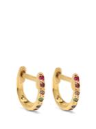 Ileana Makri Diamond, Multi-stone & Yellow-gold Earrings