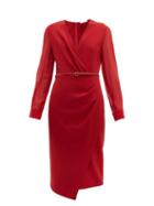 Matchesfashion.com Max Mara - Manuel Dress - Womens - Red