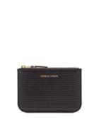 Matchesfashion.com Comme Des Garons Wallet - Brick Line Mini Quilted-leather Pouch - Mens - Black