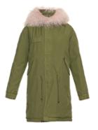 Mr & Mrs Italy Fur-trim Canvas Parka