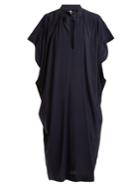 Su Vika Mandarin-collar Dress