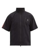 Matchesfashion.com South2 West8 - Side Line Zipped-shell Shirt - Mens - Black