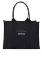 Balenciaga - Neo S Canvas Tote Bag - Womens - Black