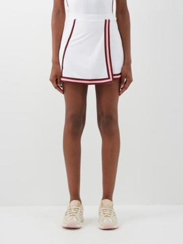 The Upside - Match Tahlia Jersey Tennis Skirt - Womens - White