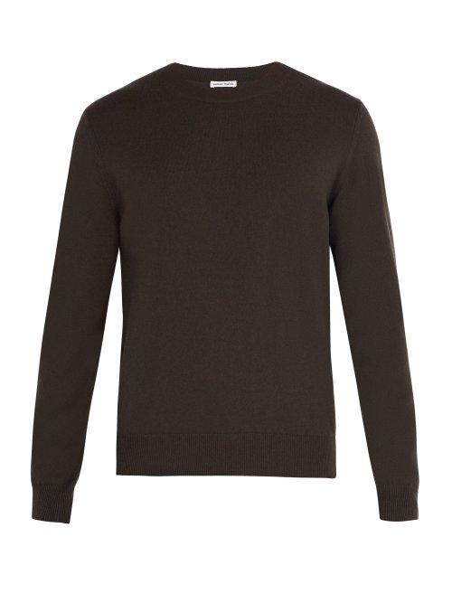 Matchesfashion.com Tomas Maier - Cashmere Knitted Sweater - Mens - Khaki