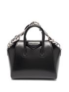 Matchesfashion.com Givenchy - Antigona Mini Leather Bag - Womens - Black