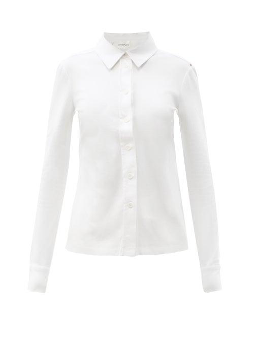 Matchesfashion.com Sportmax - Alibi Shirt - Womens - Ivory