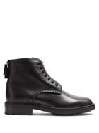 Saint Laurent William 20 Whipstitch Leather Ankle Boots
