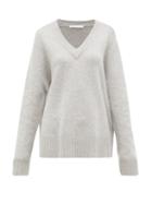 Matchesfashion.com Extreme Cashmere - No.124 Vital Stretch-cashmere Sweater - Womens - Grey