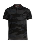 Moncler Camouflage-print Cotton-piqu Polo Shirt