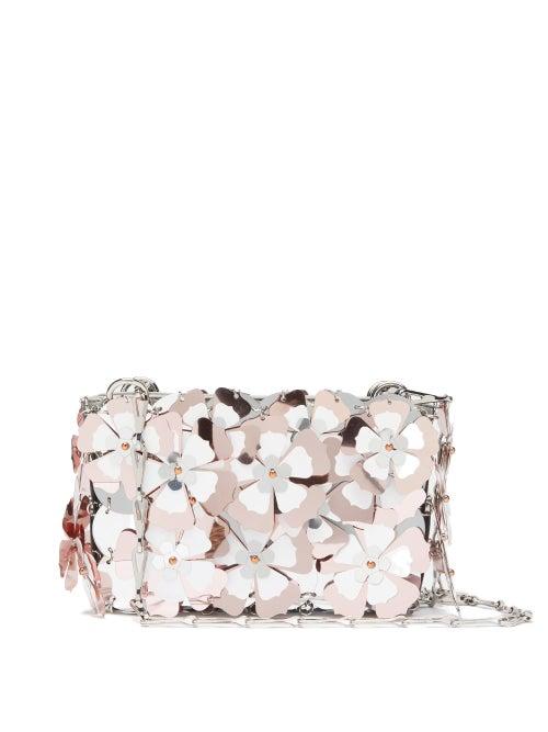 Matchesfashion.com Paco Rabanne - Bloom 1969 Sequinned Shoulder Bag - Womens - Pink