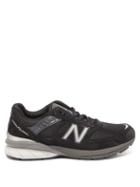 Mens Shoes New Balance - 990v5 Suede And Mesh Trainers - Mens - Black