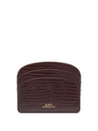 A.p.c. - Genve Lizard-effect Leather Wallet - Womens - Brown