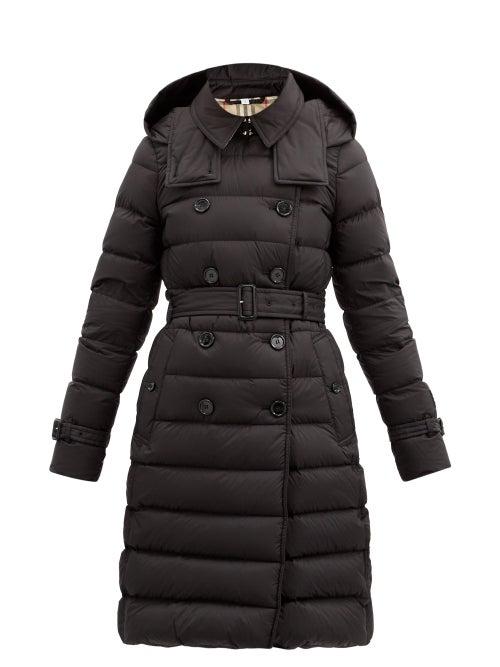 Matchesfashion.com Burberry - Arniston Quilted Technical-shell Jacket - Womens - Black