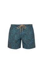 Thorsun Titan-fit Weave-print Swim Shorts