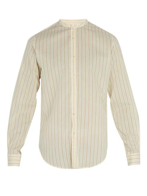 Matchesfashion.com Arj - The Oli Mondrian Striped Shirt - Mens - Beige
