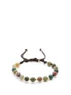 Black Dakini Moss-agate And Gold-vermeil Bracelet