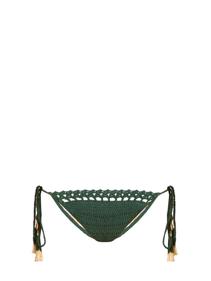 She Made Me Essential Tie-side Crochet Bikini Briefs