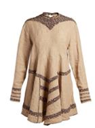 Matchesfashion.com Isabel Marant - Melissande Oversized Linen Dress - Womens - Beige