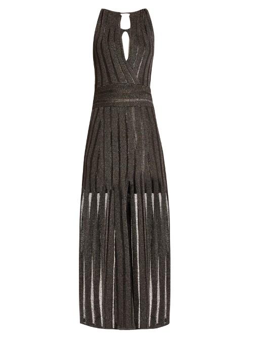 Tabula Rasa Tsura Plunge-front Knitted Dress