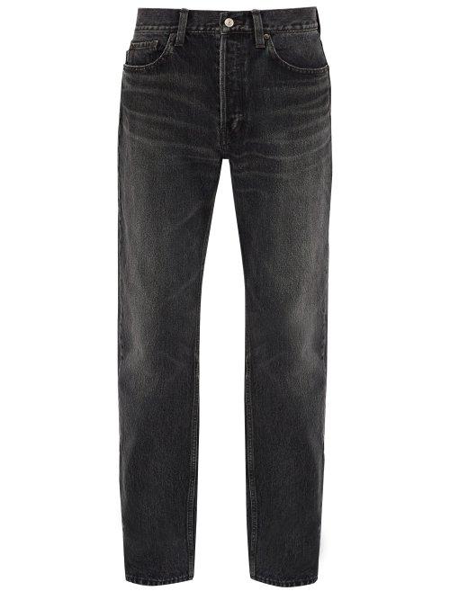 Matchesfashion.com Balenciaga - Standard Straight Leg Jeans - Mens - Black