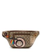 Matchesfashion.com Gucci - Gg Supreme Ufo Canvas Belt Bag - Mens - Brown