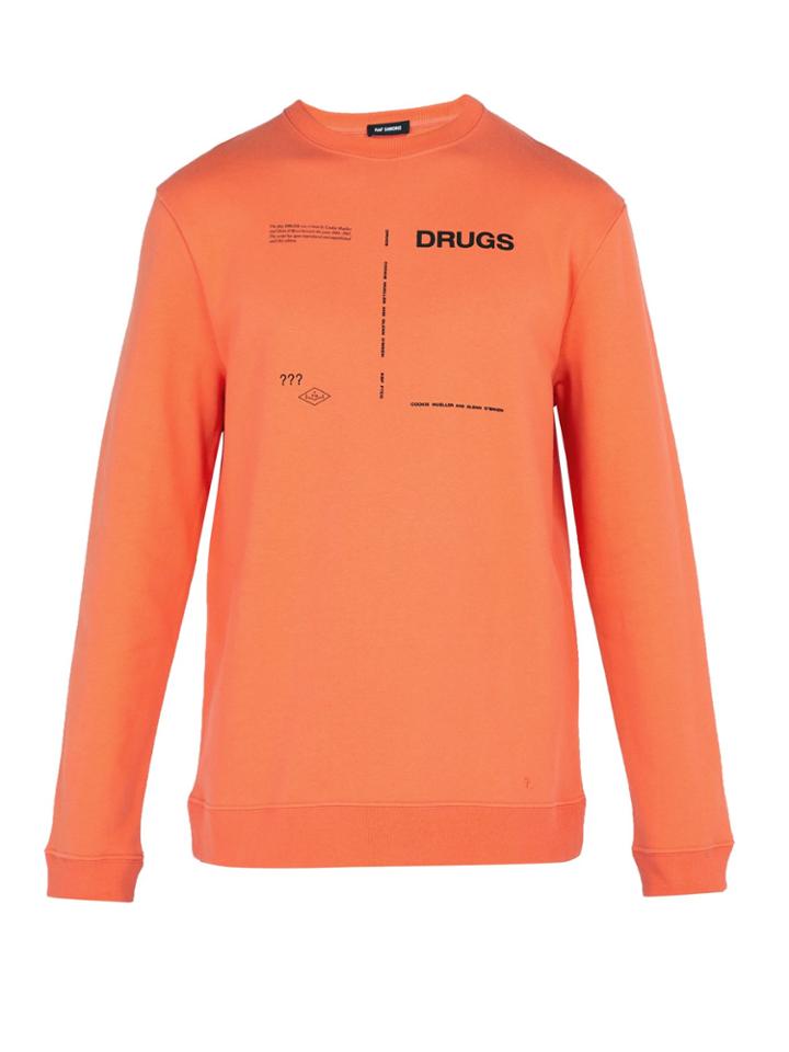Raf Simons Printed Cotton Sweatshirt