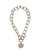 Matchesfashion.com Miu Miu - Cat Pendant Chain Necklace - Womens - Silver