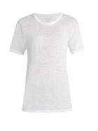 Isabel Marant Étoile Crew-neck Slub-linen Boyfriend T-shirt