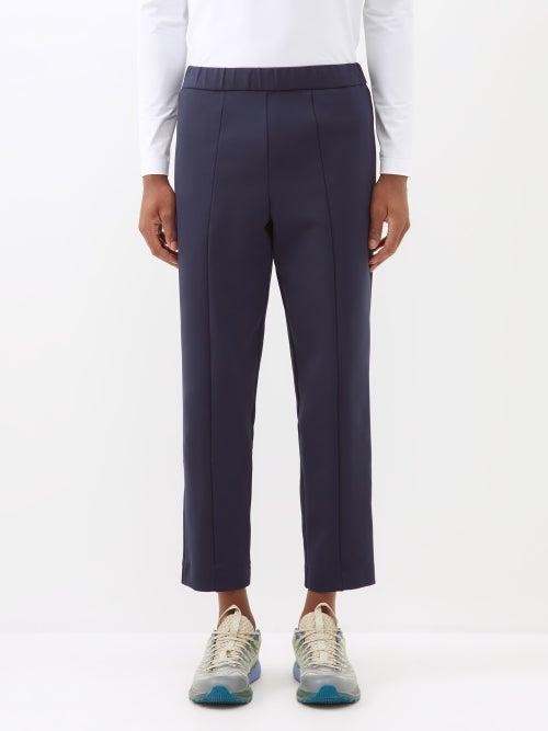 Jacques - Stretch-nylon Trousers - Mens - Navy