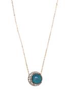 Noor Fares Diamond, Opal & Grey-gold Necklace