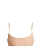 Matchesfashion.com Jade Swim - Muse Scoop Neck Bikini Top - Womens - Light Pink