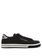 Matchesfashion.com Dolce & Gabbana - Low Top Leather Trainers - Mens - Black