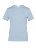 Matchesfashion.com Comme Des Garons Shirt - Logo Print Cotton Jersey T Shirt - Mens - Blue