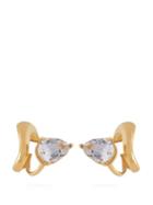 Matchesfashion.com Alan Crocetti - Topaz Gold Plated Sterling Silver Ear Cuffs - Womens - Gold
