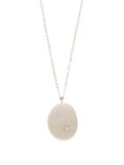 Matchesfashion.com Cvc Stones - Touch Diamond & 18kt Gold Pendant Necklace - Womens - White