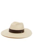 Matchesfashion.com Fil Hats - Batu Tara Bianca Papier Panama Hat - Womens - Cream