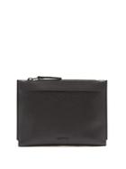 Lanvin Logo-plaque Leather Pouch