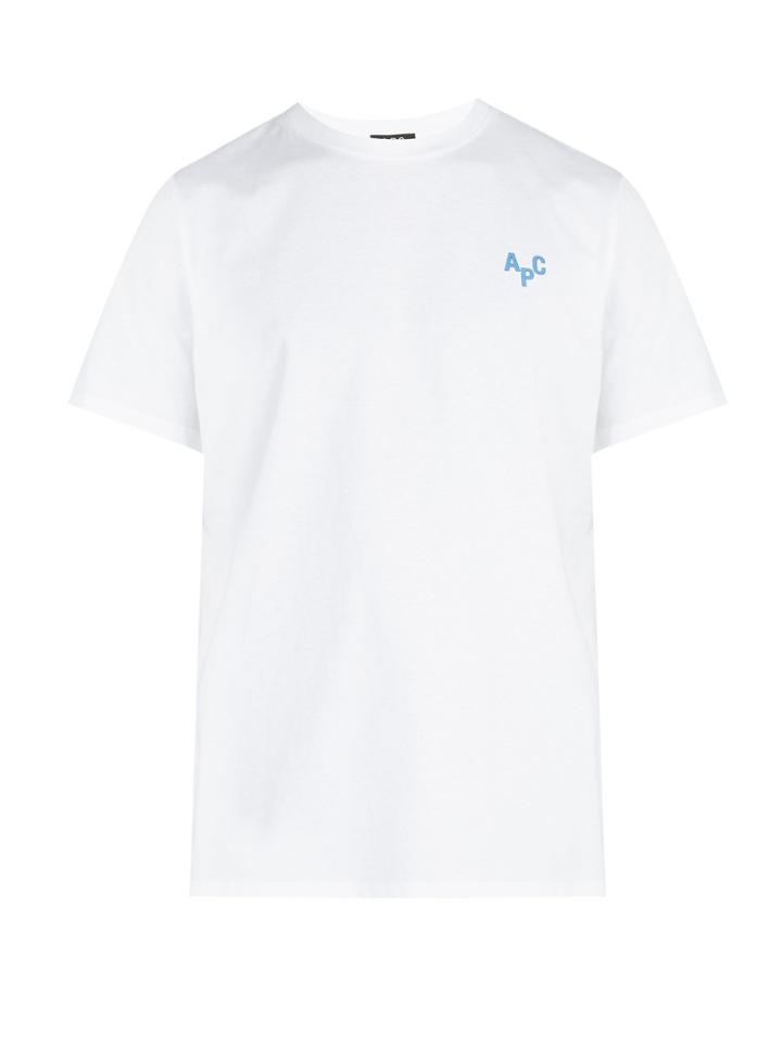 A.p.c. Logo Cotton T-shirt