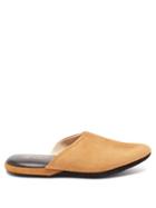 Charvet - Suede Slippers - Womens - Tan