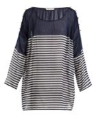 Mes Demoiselles Franklin Striped Cotton Top