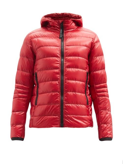 Matchesfashion.com Canada Goose - Crofton Hooded Quilted Down Coat - Mens - Red